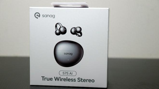 耳夹式耳机佩戴舒适续航给力体验分享j9九游会入口Sanag塞那S7S(图4)